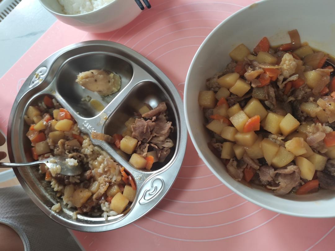 好吃到舔碗底的土豆肥牛拌饭