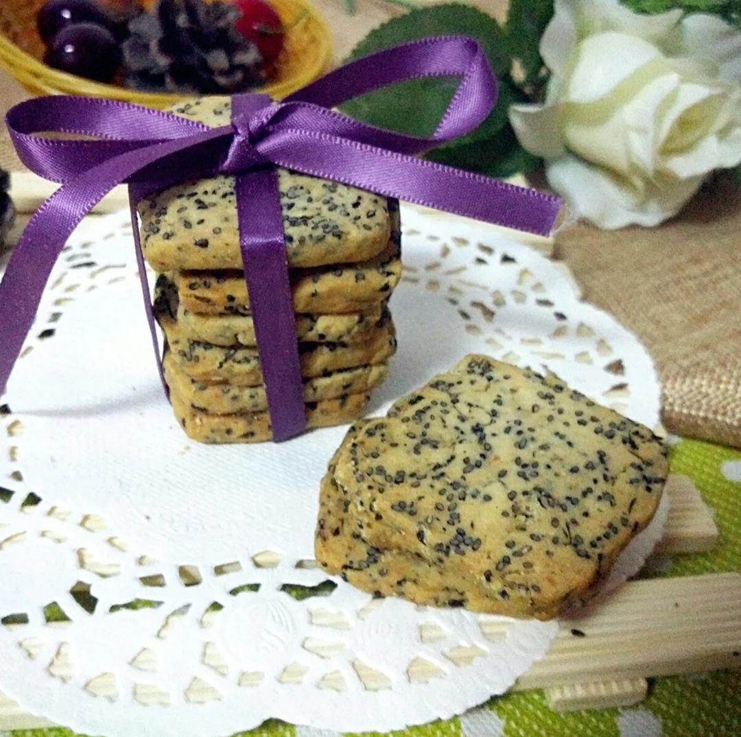 味好美青花椒盐海苔黑芝麻饼干的做法