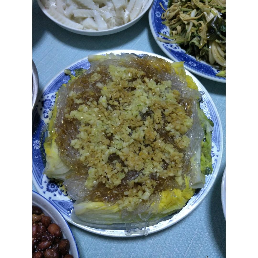 蒜蓉粉丝蒸娃娃菜