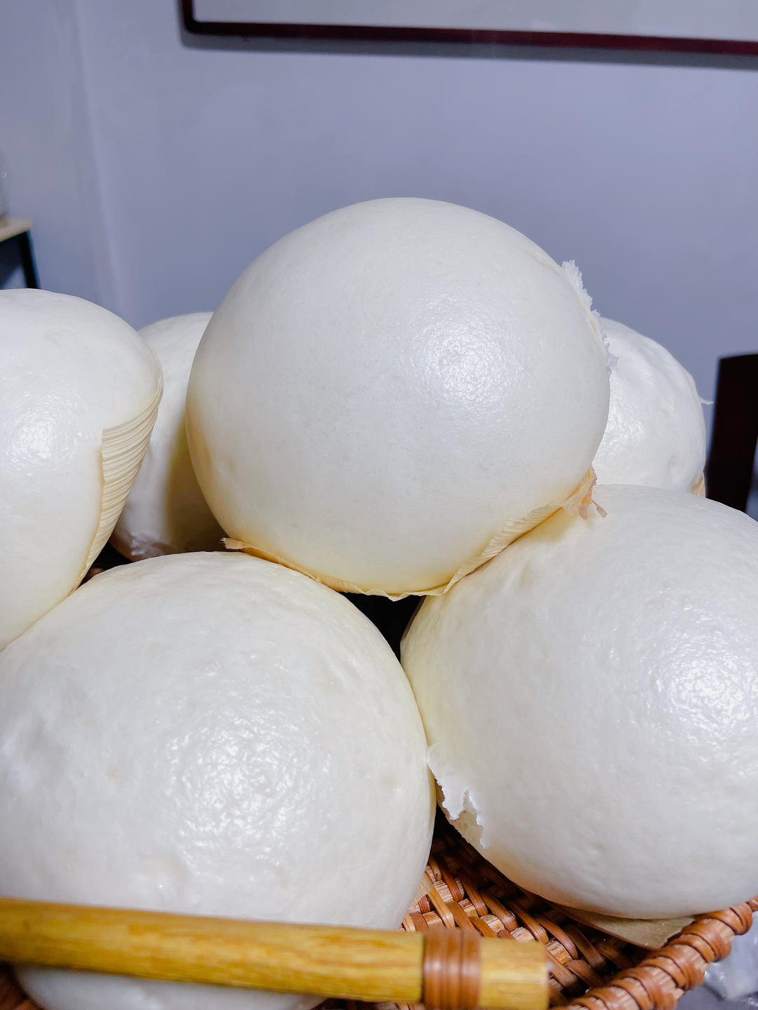 基础白面馒头，三种原材料，无任何添加