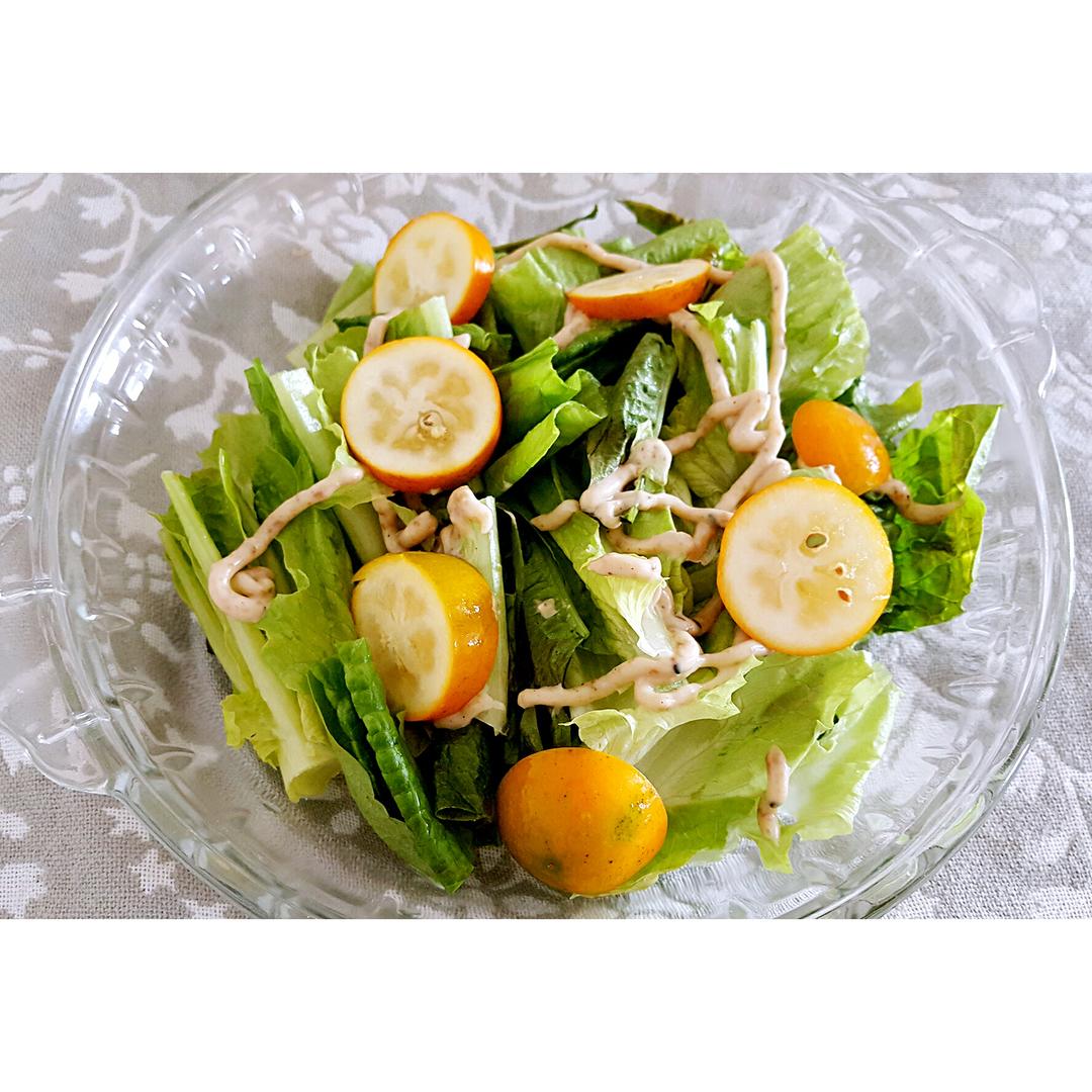 莴苣葡萄柚沙拉