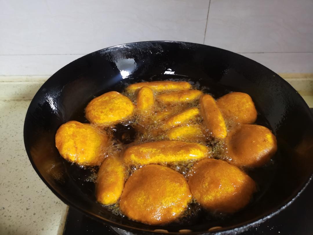 红薯饼的两种做法