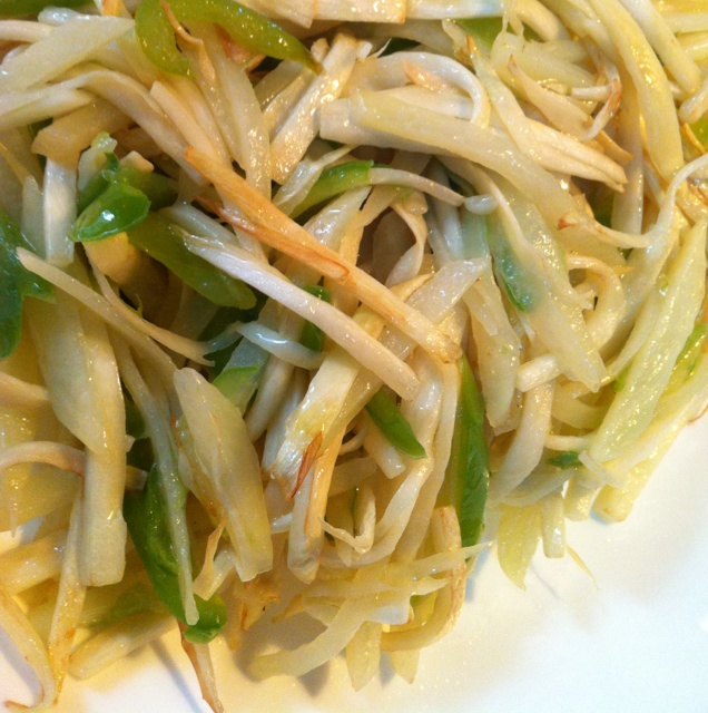 茭白炒青椒