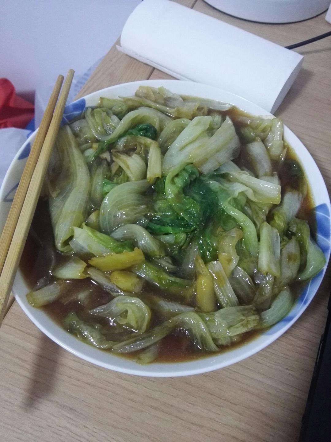 家常菜 蚝油生菜