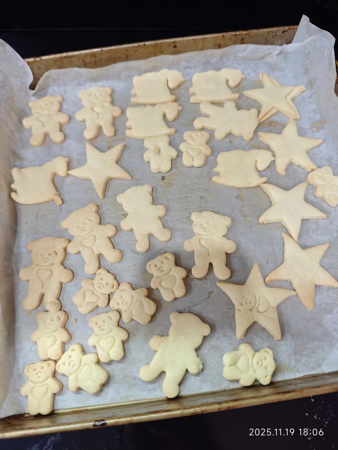 零失败的黄油饼干