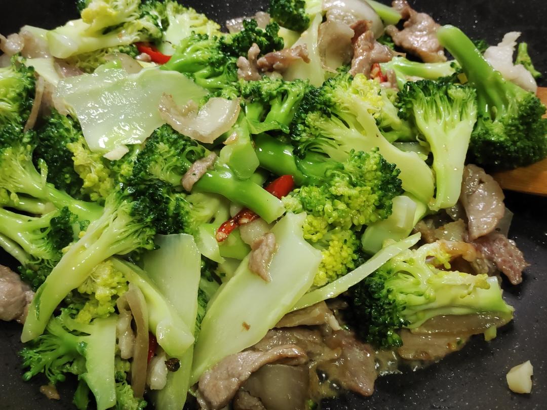 西兰花炒肉