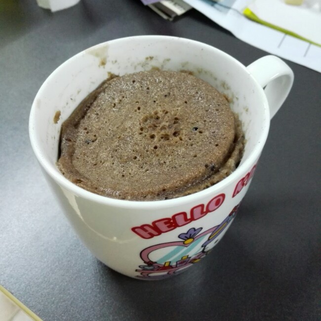 （微波炉）马克杯巧克力蛋糕
