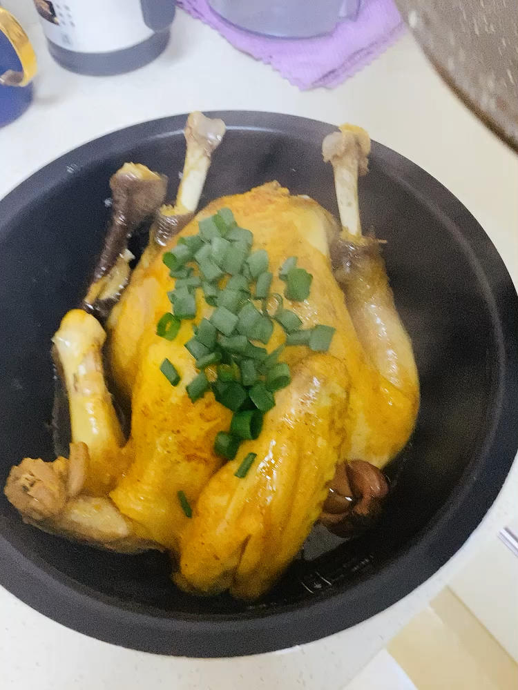 原汁葱翠鸡（电饭煲-零失败）