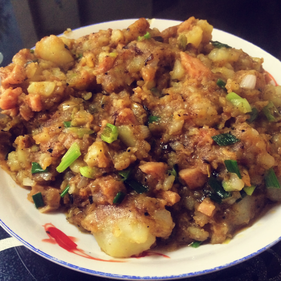 孜然香辣土豆泥
