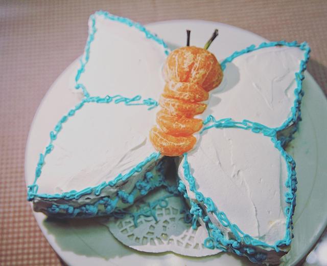 创意蝴蝶蛋糕