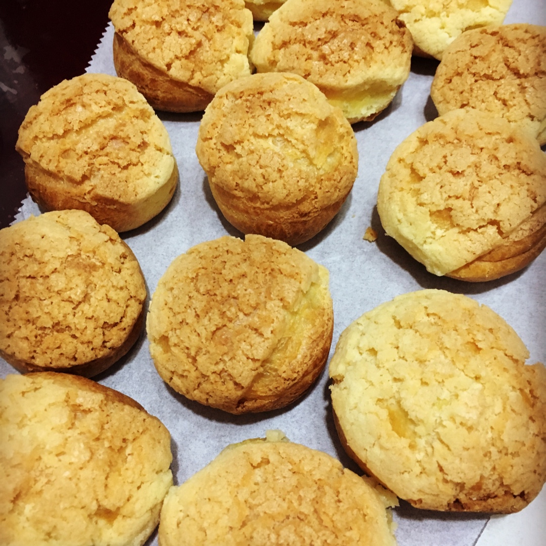 十分美味的酥皮泡芙