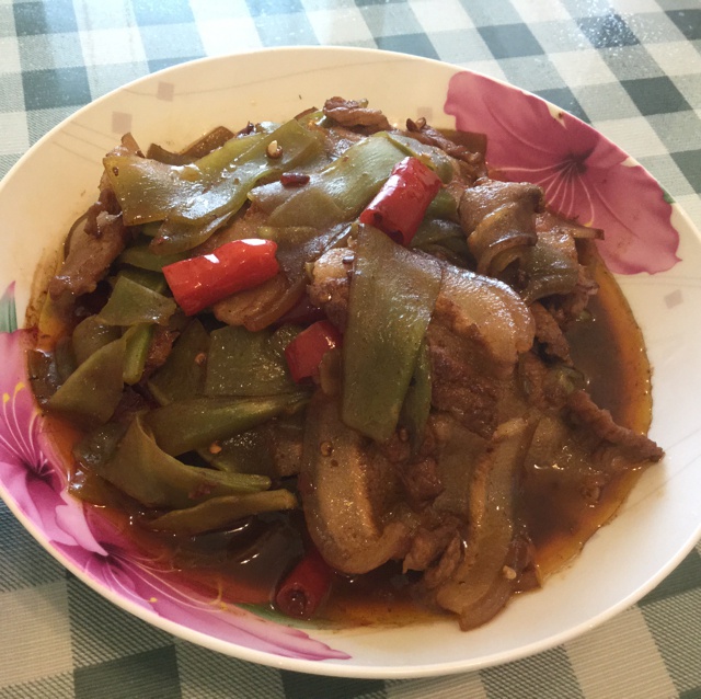 生炒五花肉
