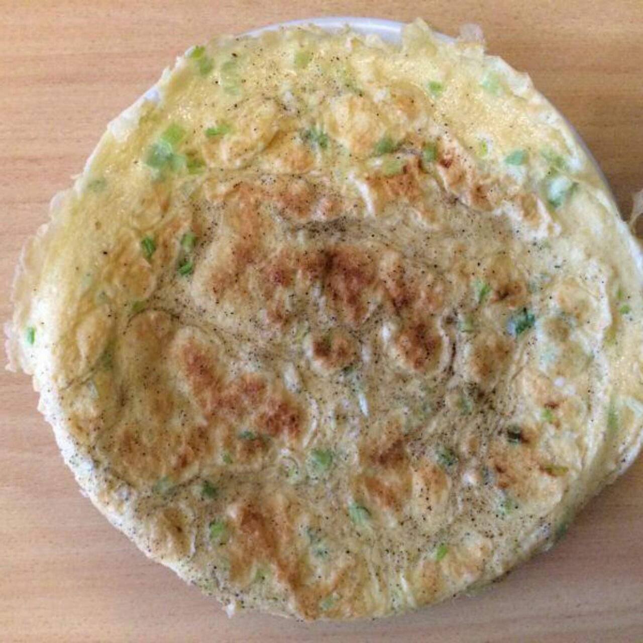 香葱鸡蛋饼
