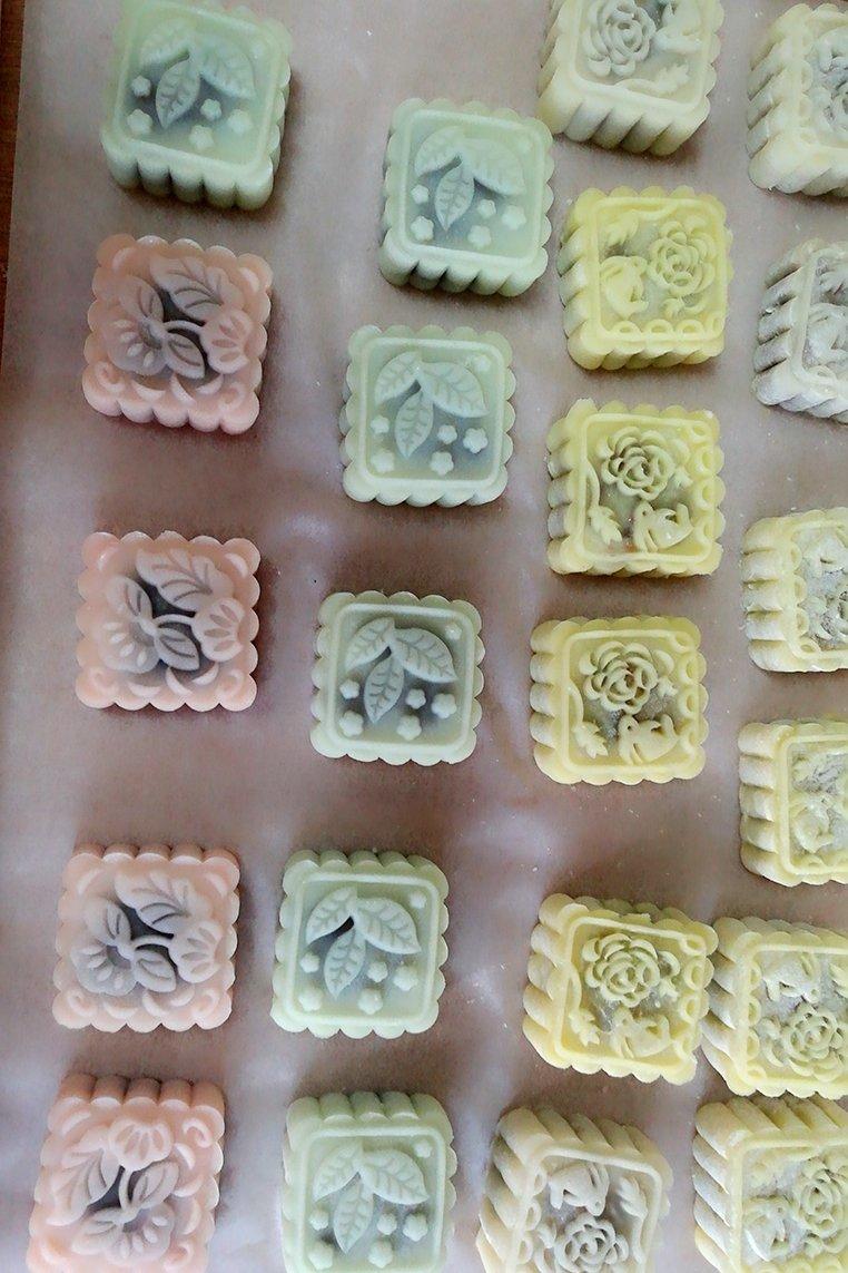《Tinrry下午茶》冰皮月饼（奶黄馅）