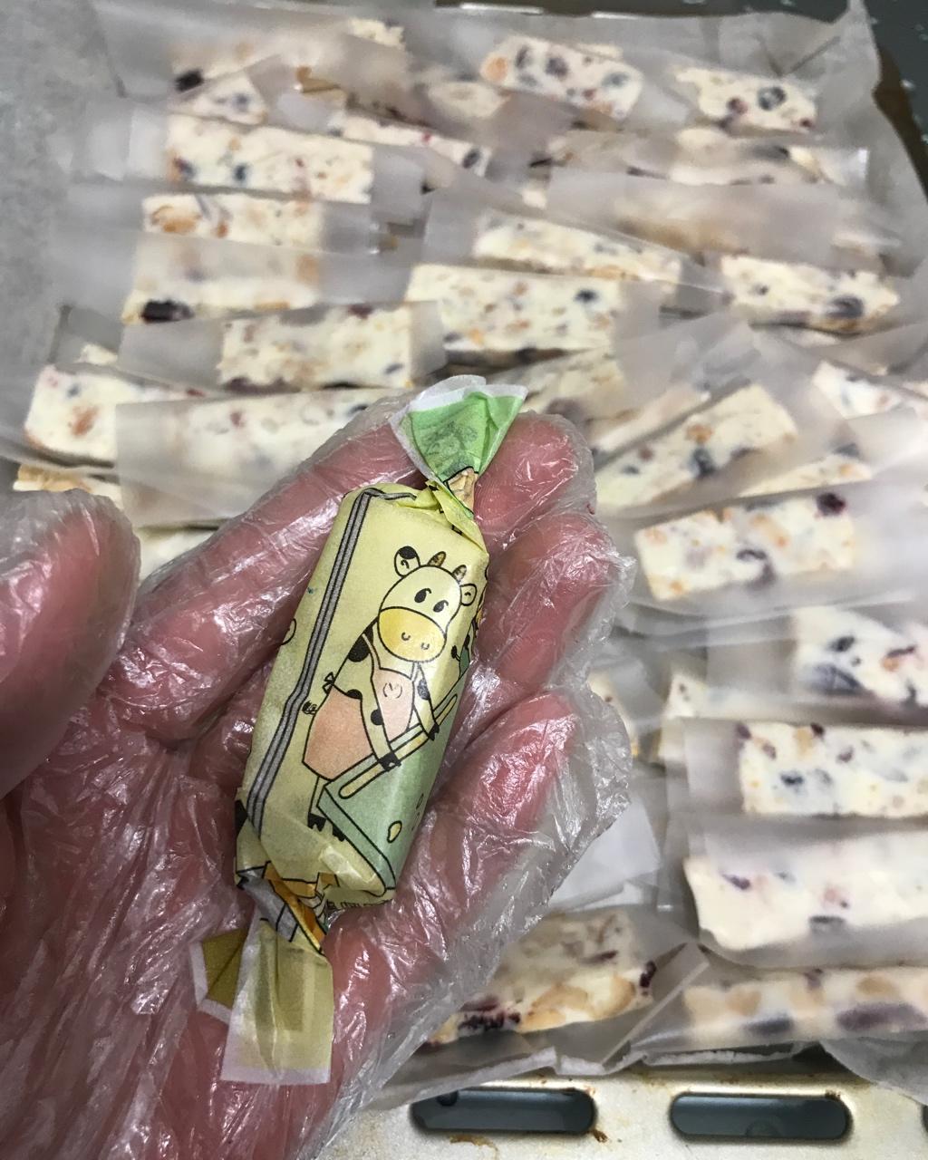 蔓越莓花生牛轧糖-棉花糖版