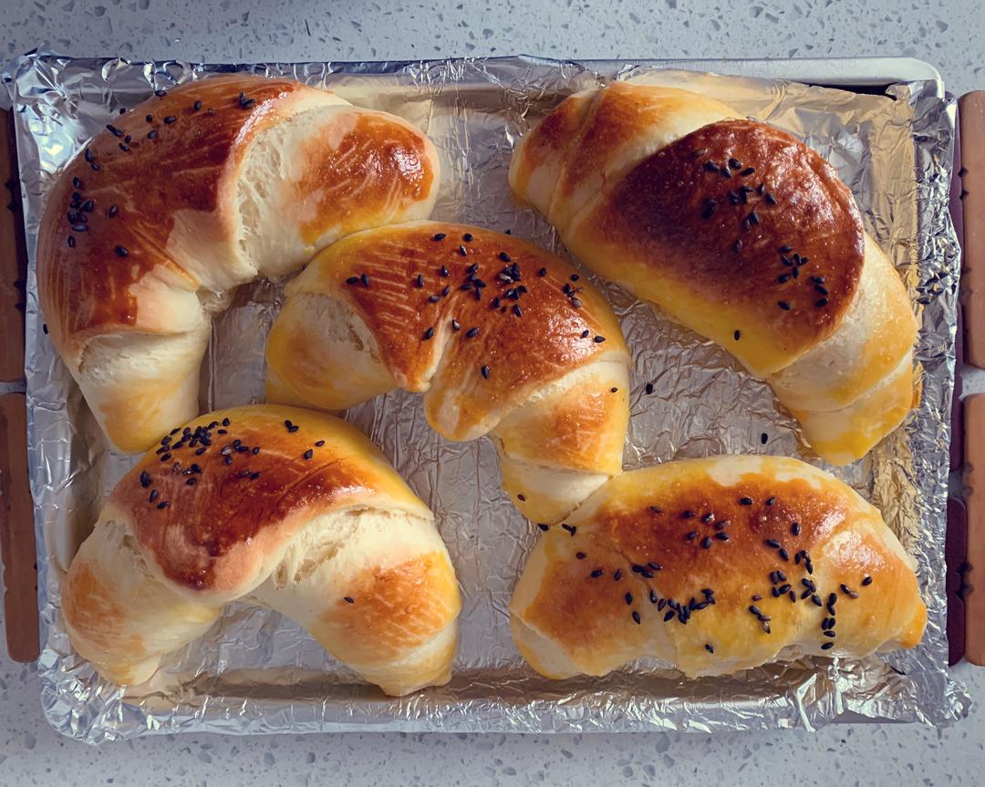 牛角面包🥐的做法