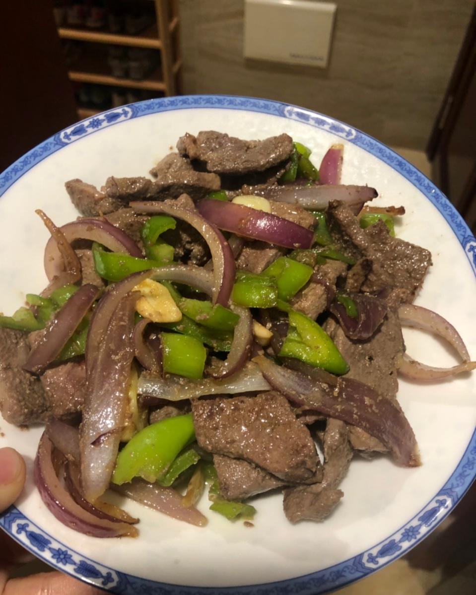 嫩炒猪肝