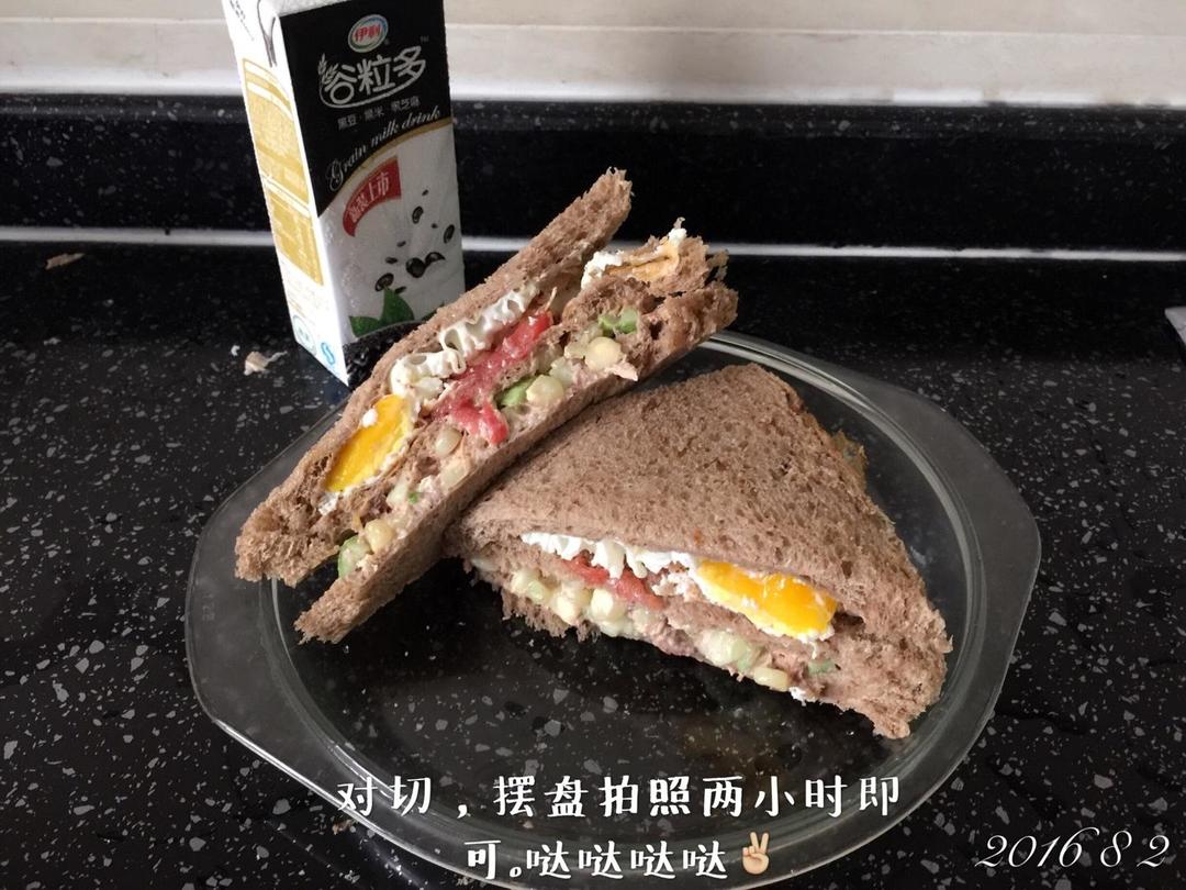 纯奶手撕吐司的做法 步骤1