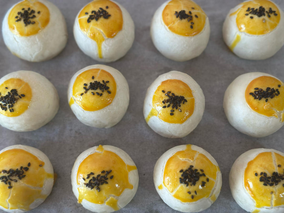 蛋黄酥果妈详解，秒杀一切配方