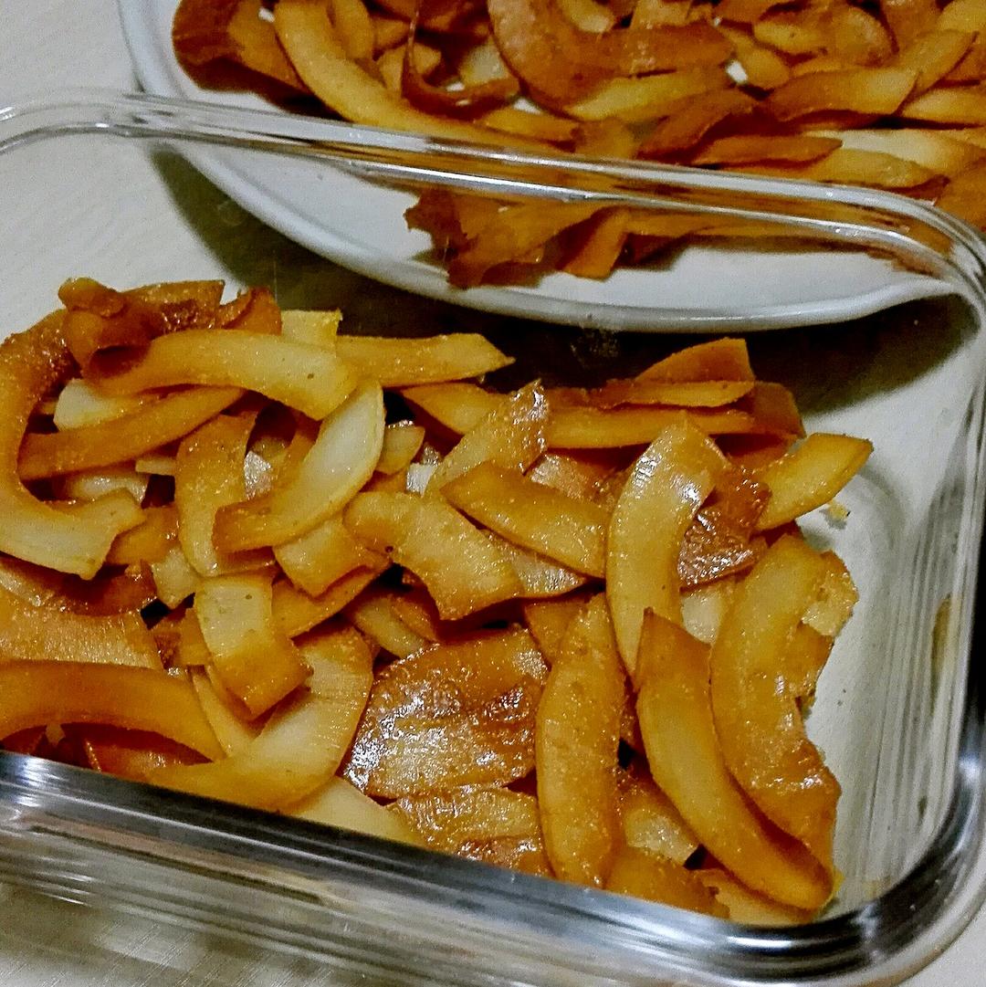 香脆烤椰子片