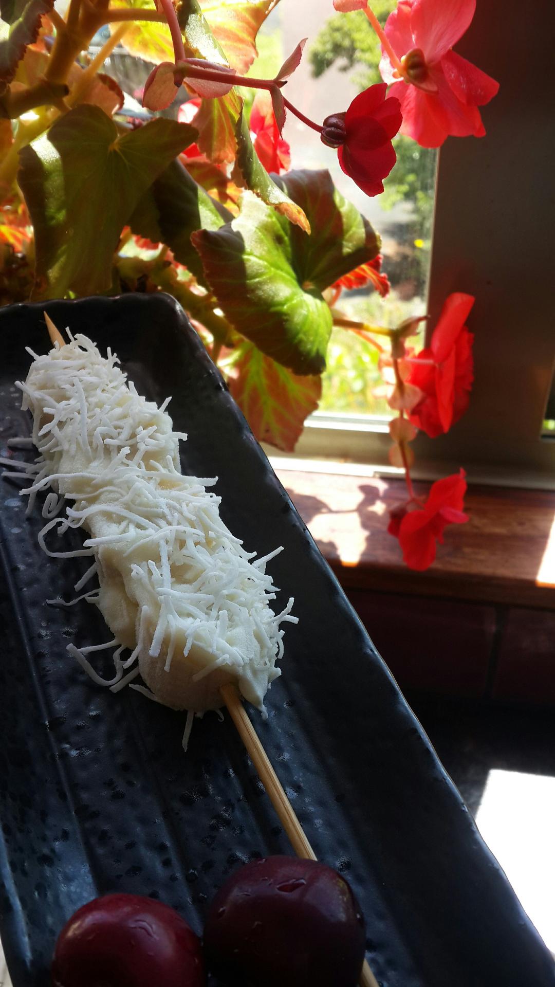 香蕉酸奶椰丝冻的做法