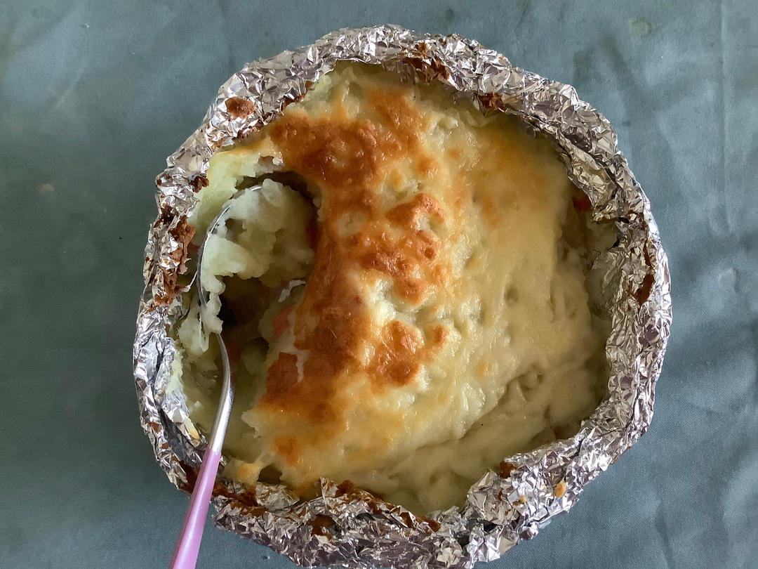 芝士焗土豆泥（烤箱版），小朋友们最爱