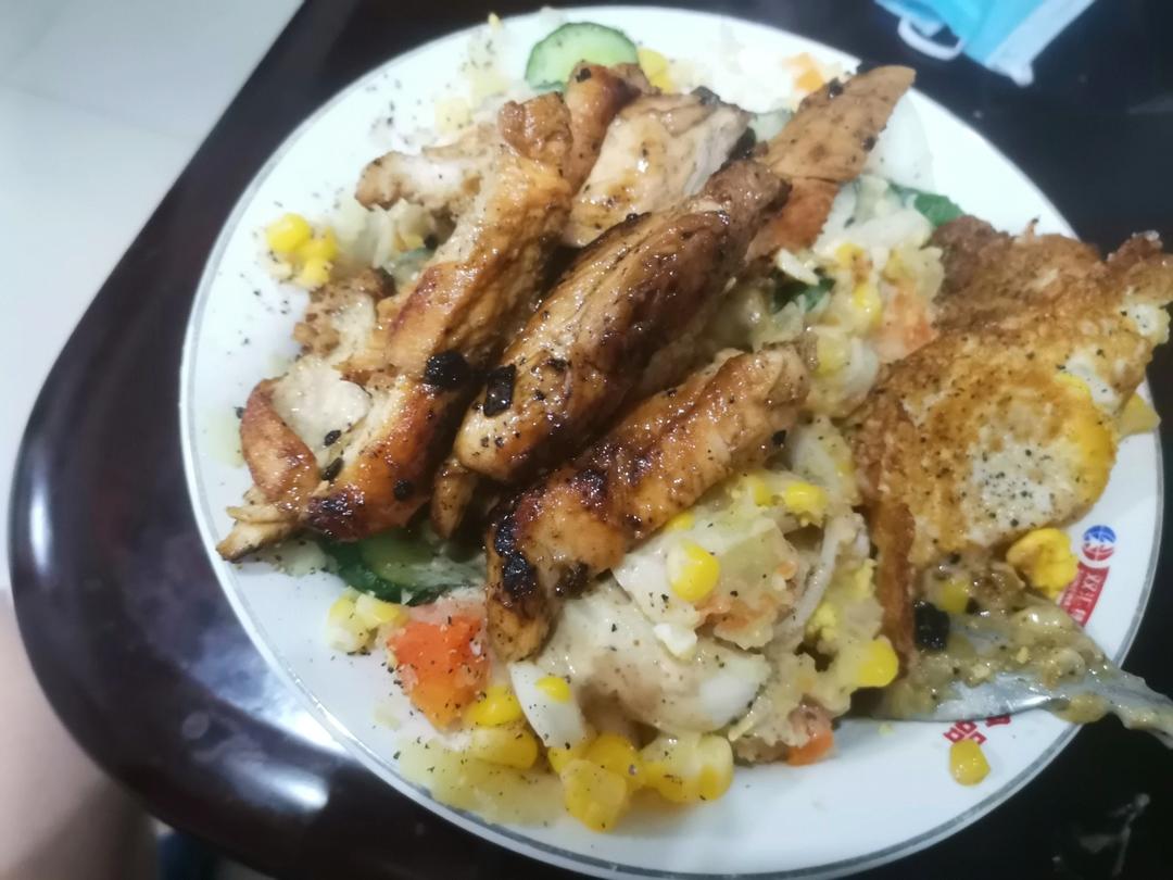 🔥零失败❗️低脂鸡蛋土豆泥沙拉🥗爆好吃