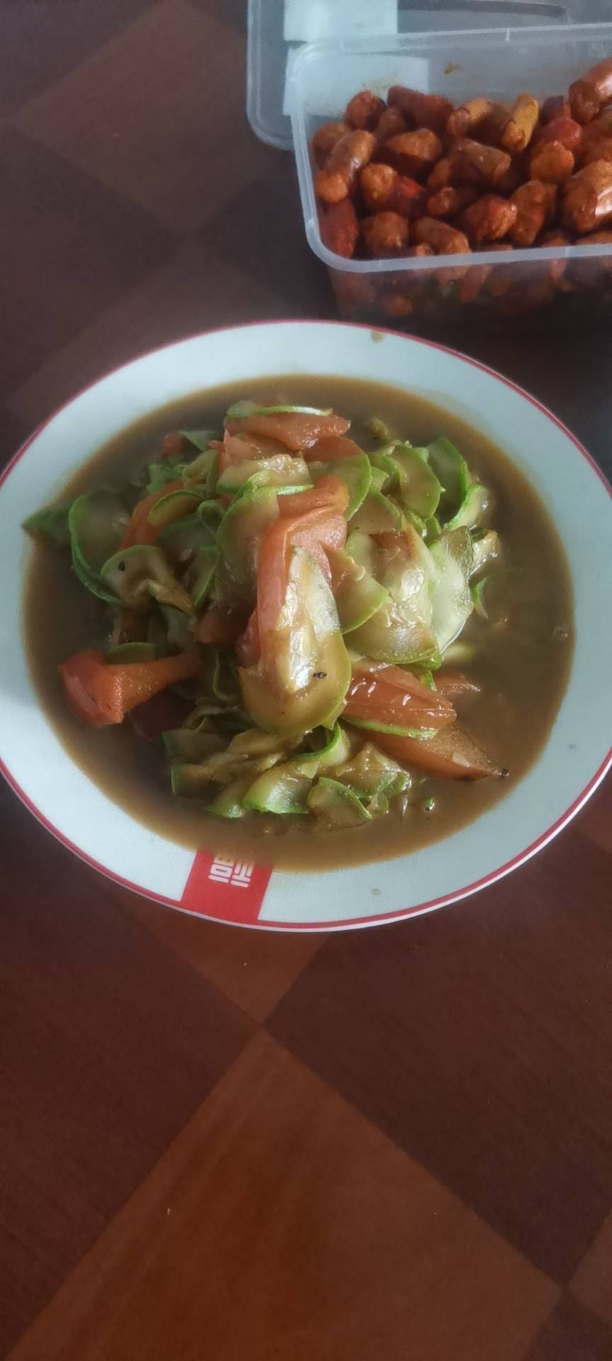 一分钟学会【番茄炒西葫芦】