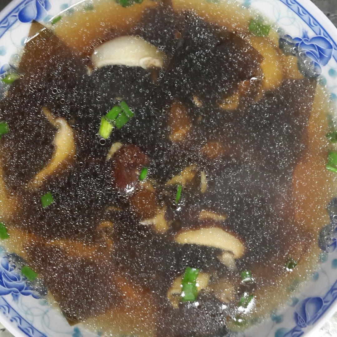 虾皮海带汤
