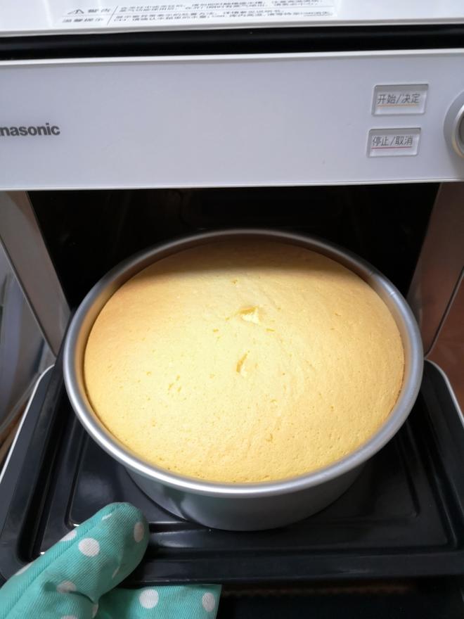超简单的八寸柠檬蛋糕（松下蒸烤箱版）的做法