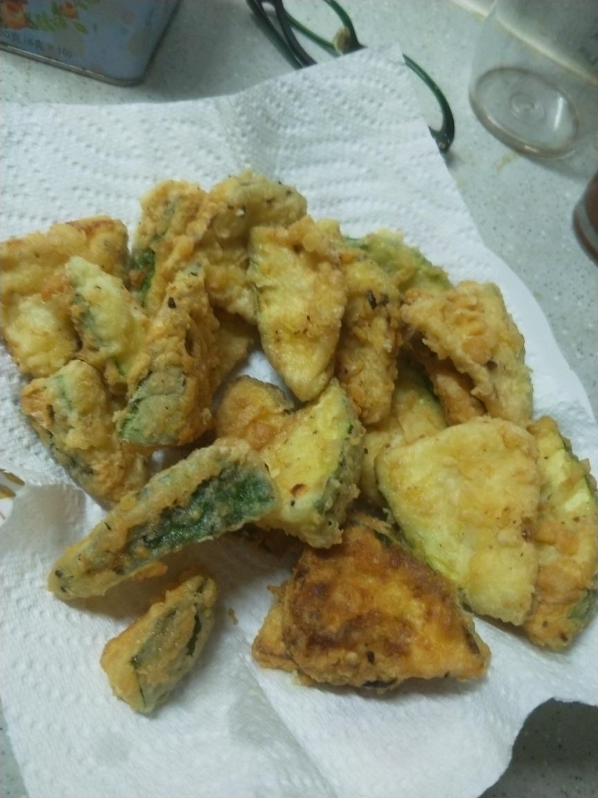 浓香芝士味香脆炸西葫芦