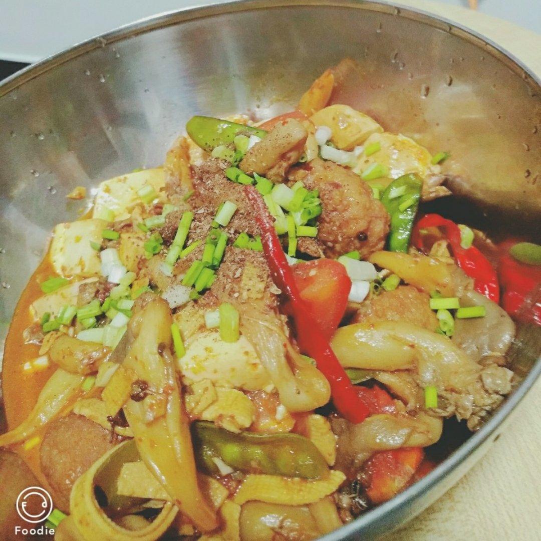 火锅剩余食材处理-麻辣烫