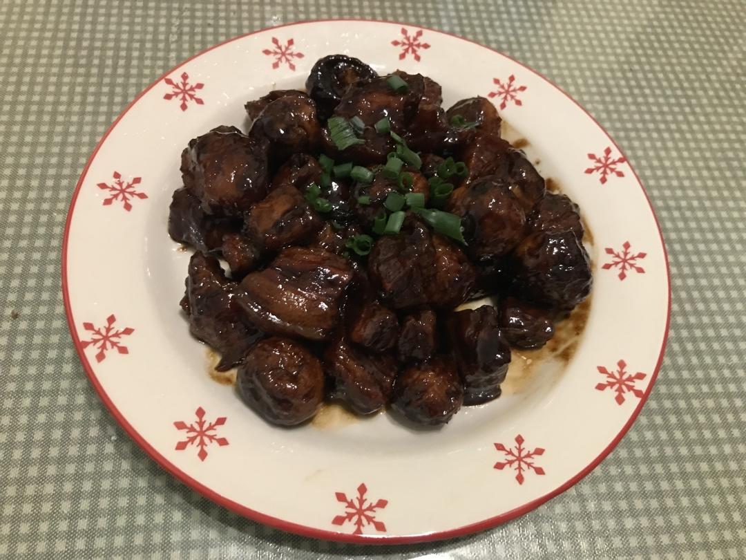 电饭锅虎皮蛋红烧肉