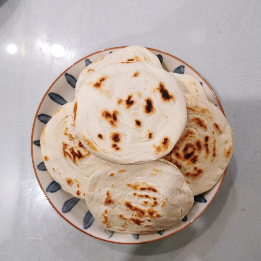 肉夹馍，白吉馍
