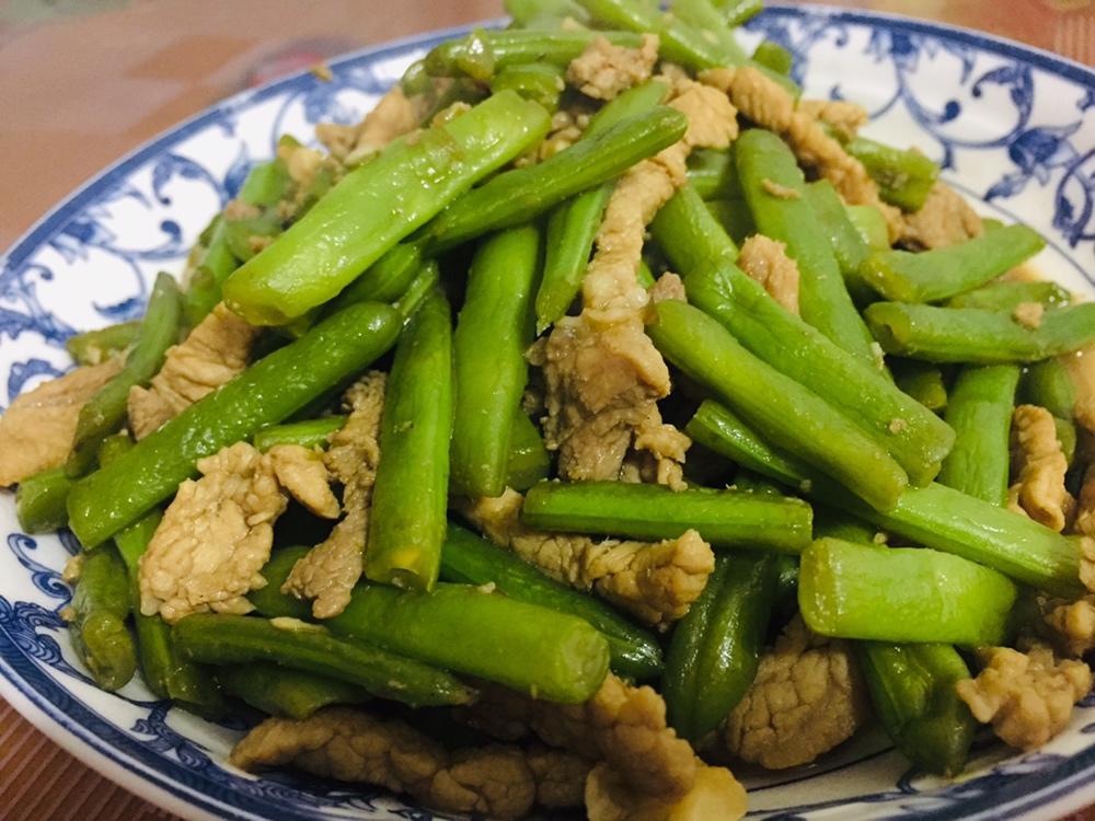 四季豆炒肉