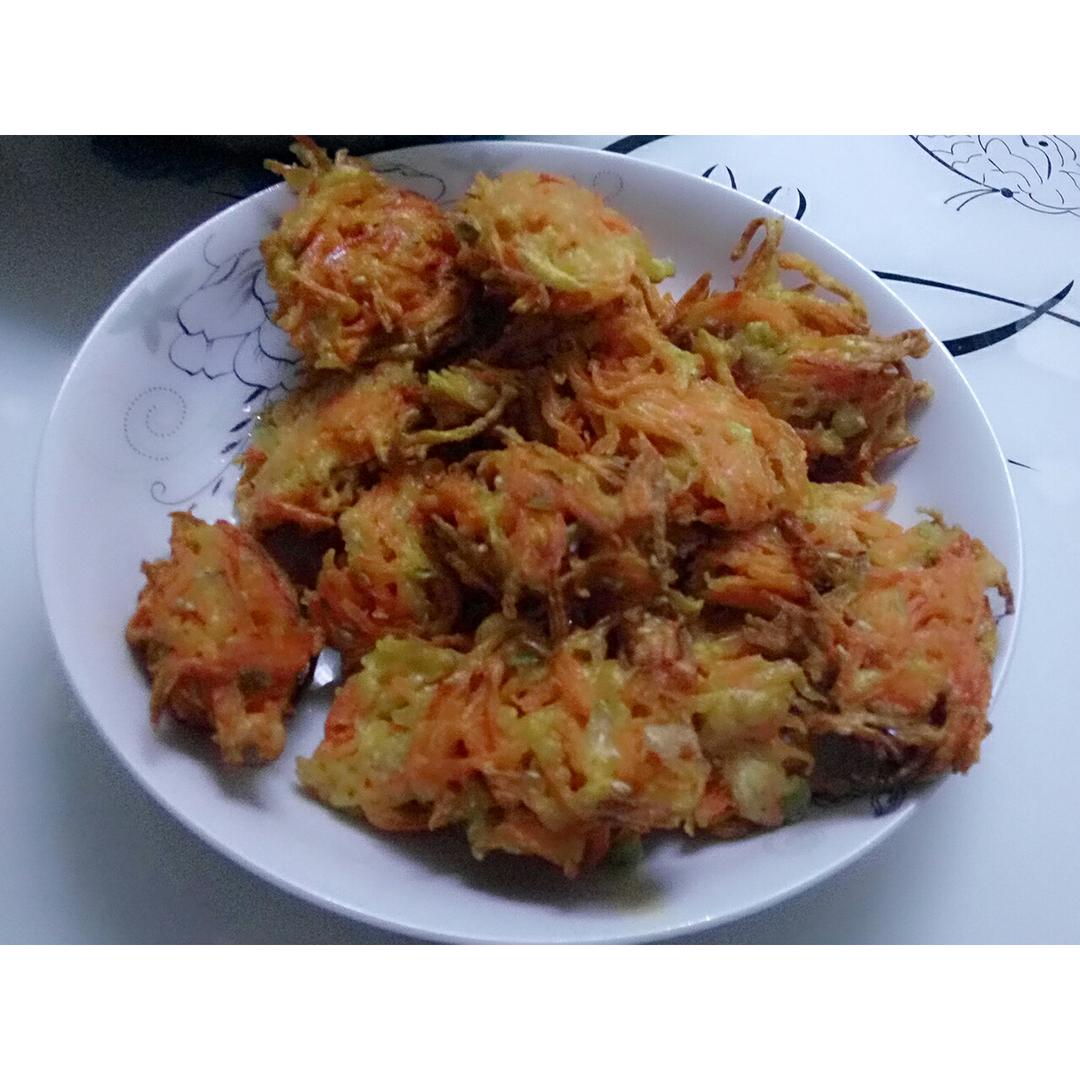 炸胡萝卜丸子