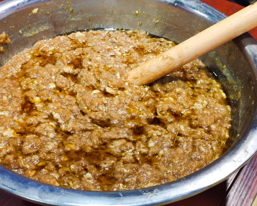 万能调馅~肉馅的做法