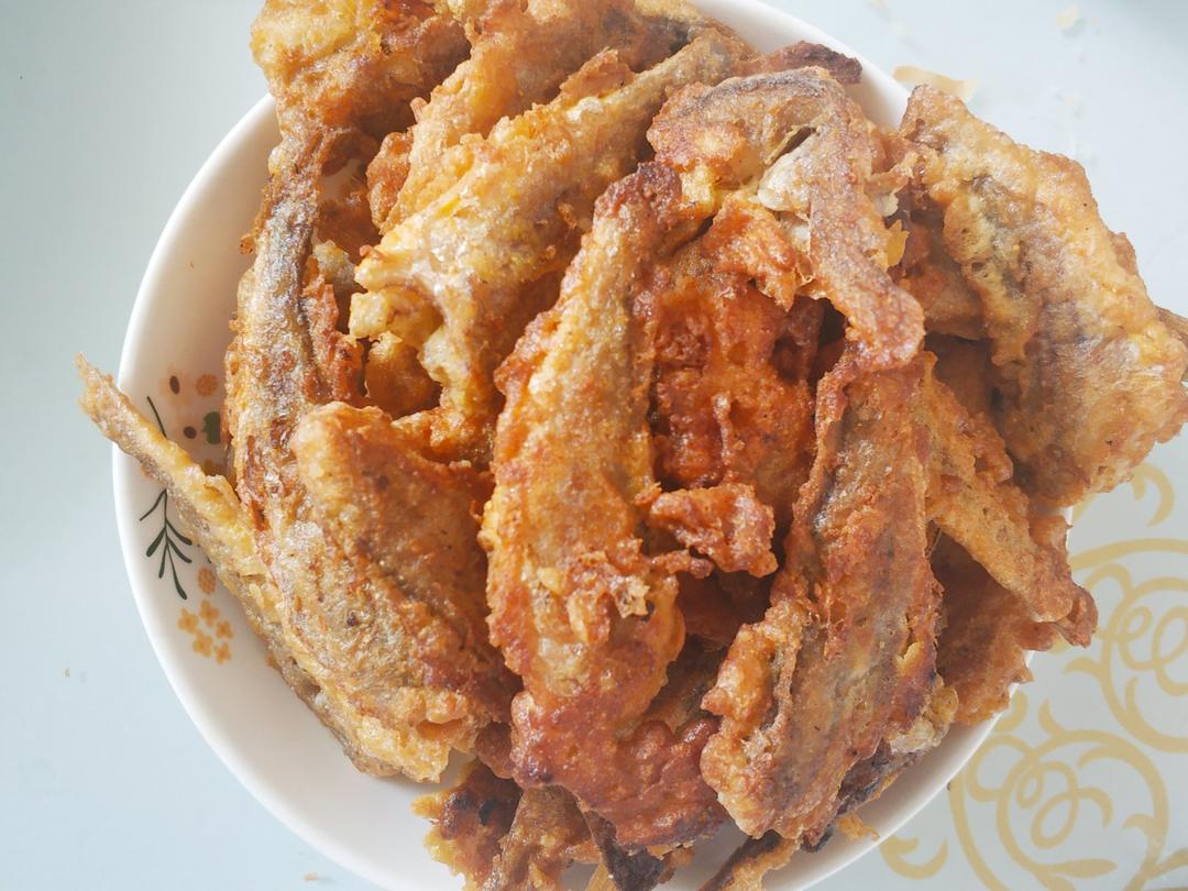 酥炸小黄鱼～吸油少