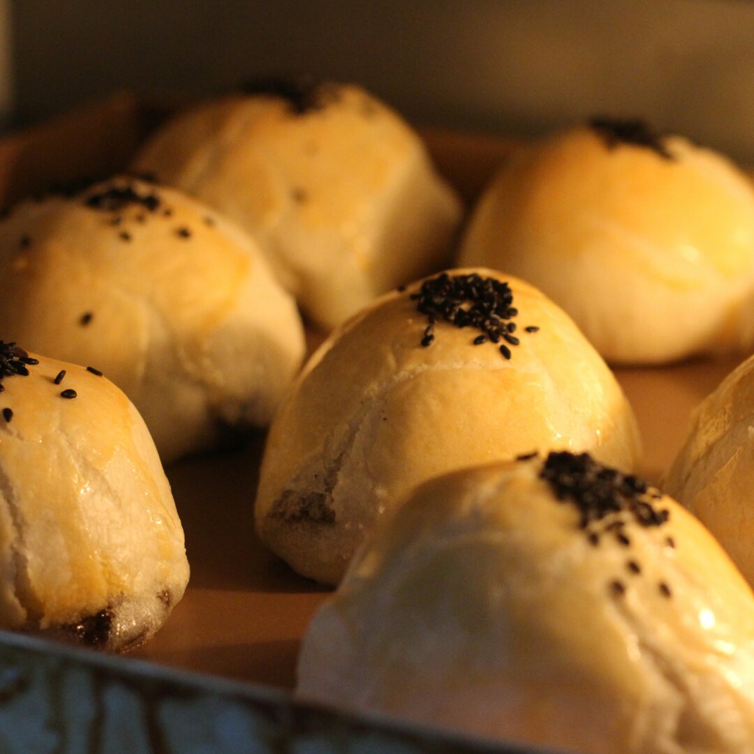 ㊙️网红麻薯肉松蛋黄酥🔥，好吃到爆‼️