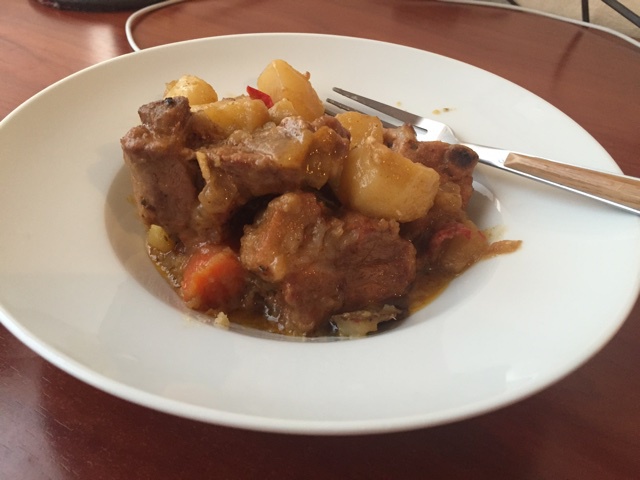 红烧排骨土豆