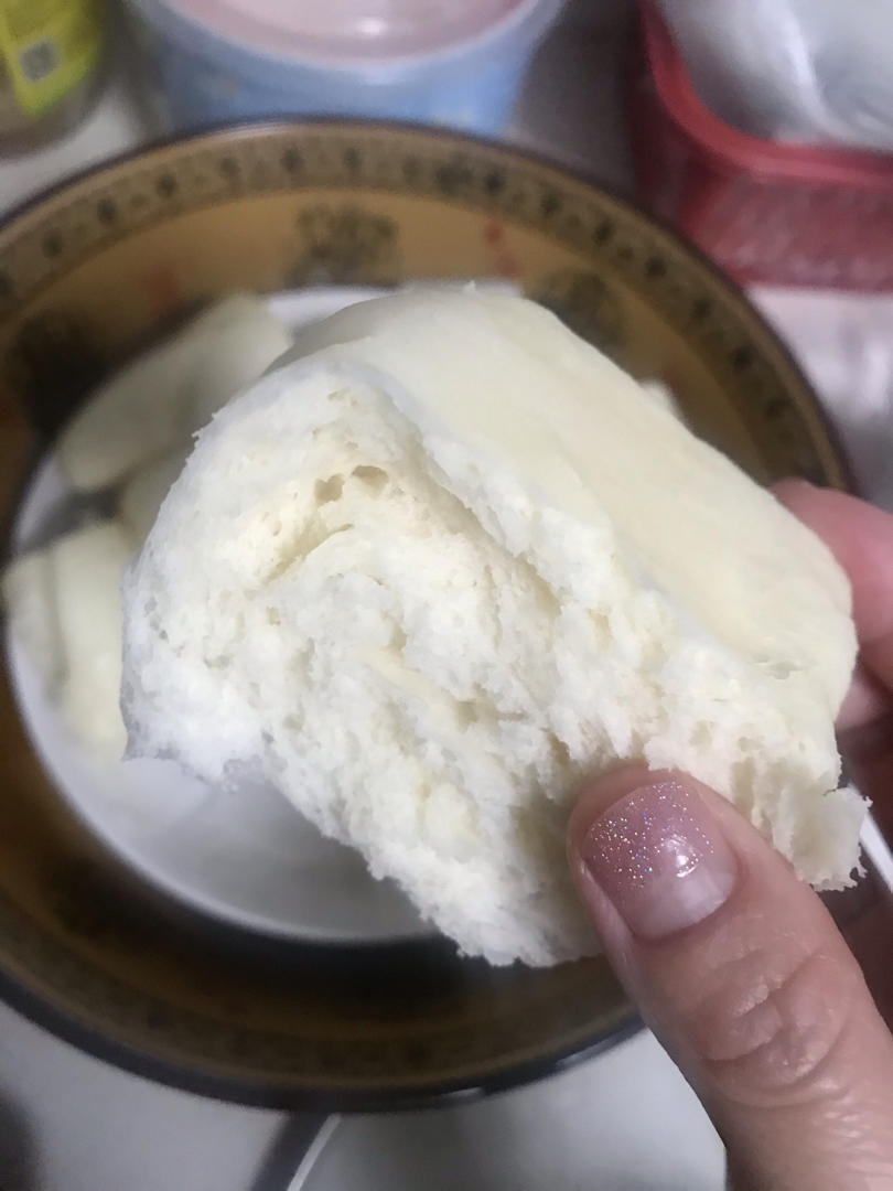 绵软牛奶馒头