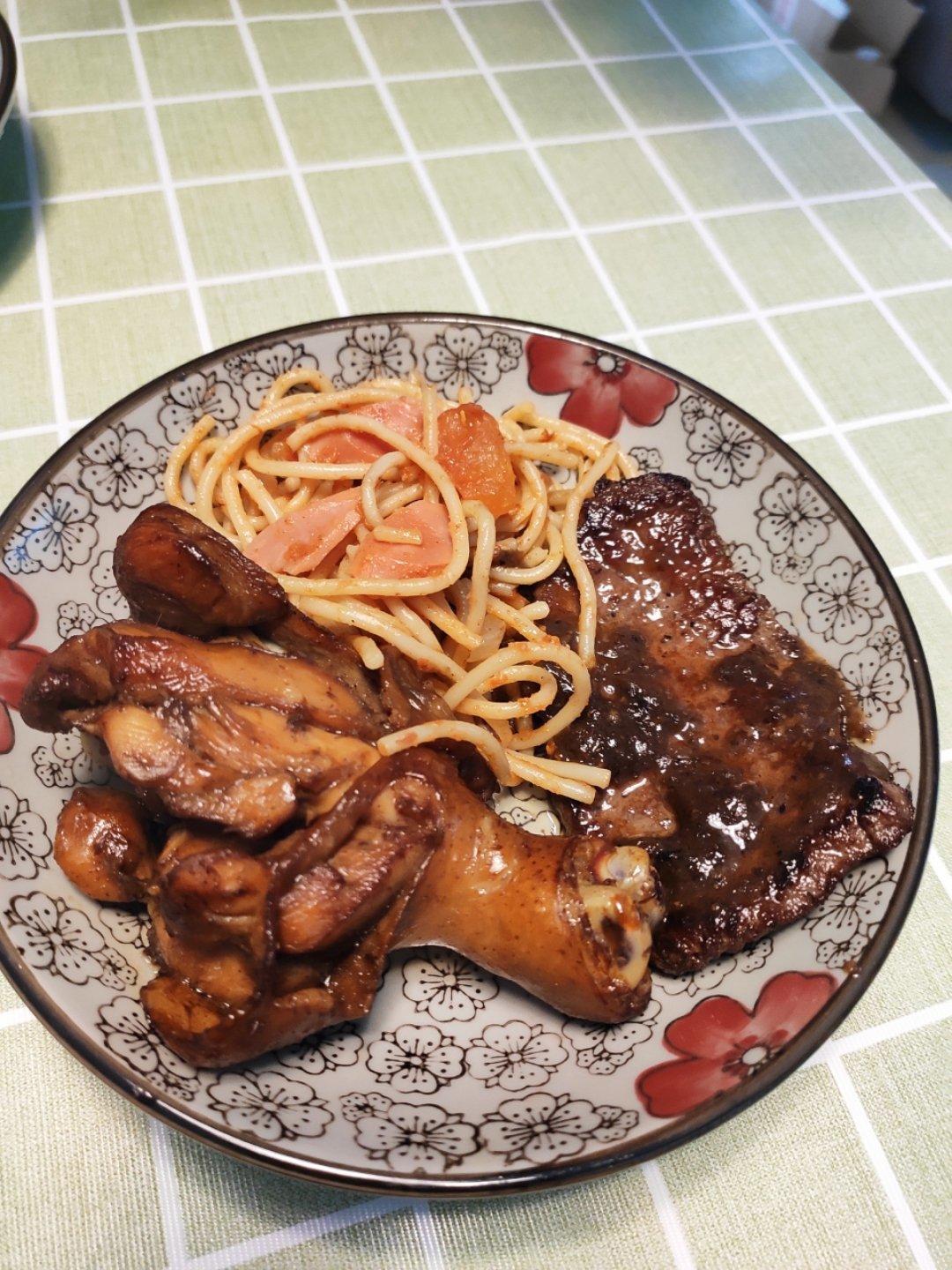 烤鸡腿（烤箱版超简单）