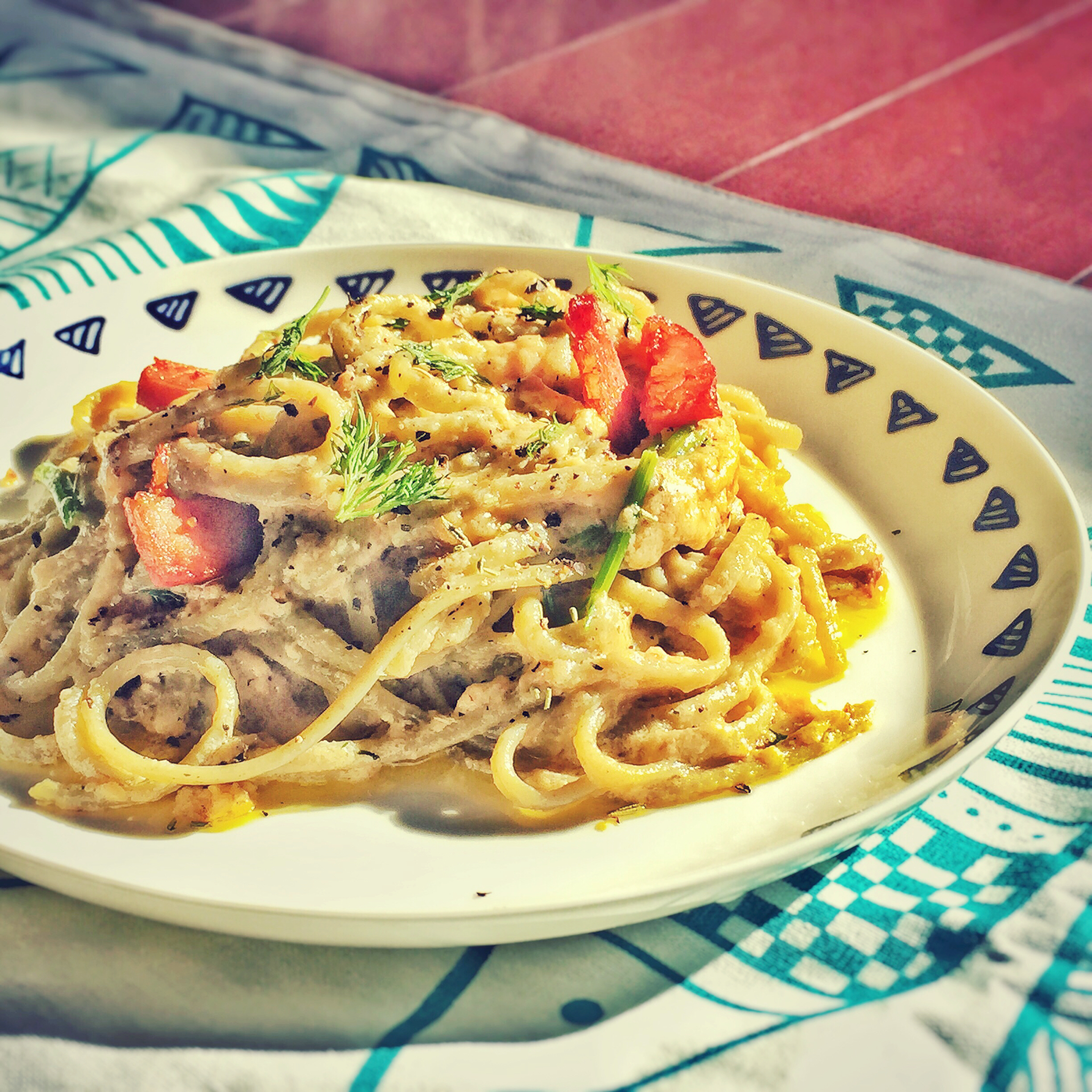 超简单的奶汁培根意面Carbonara