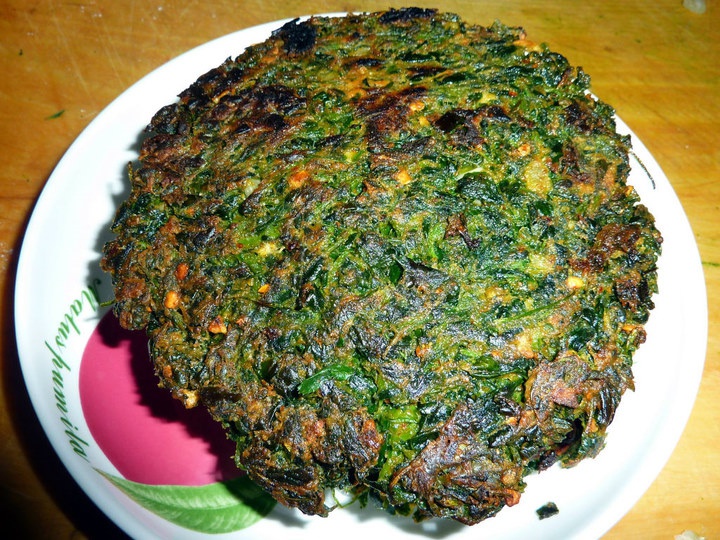 野菜素蛋饼