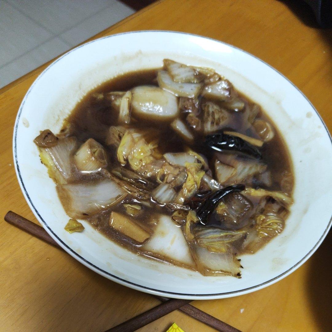 醋溜白菜片