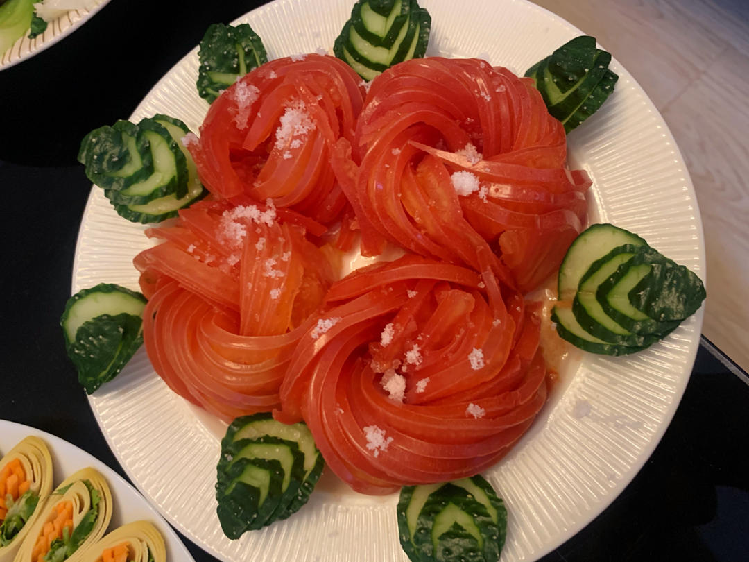 花开富贵-糖拌西红柿