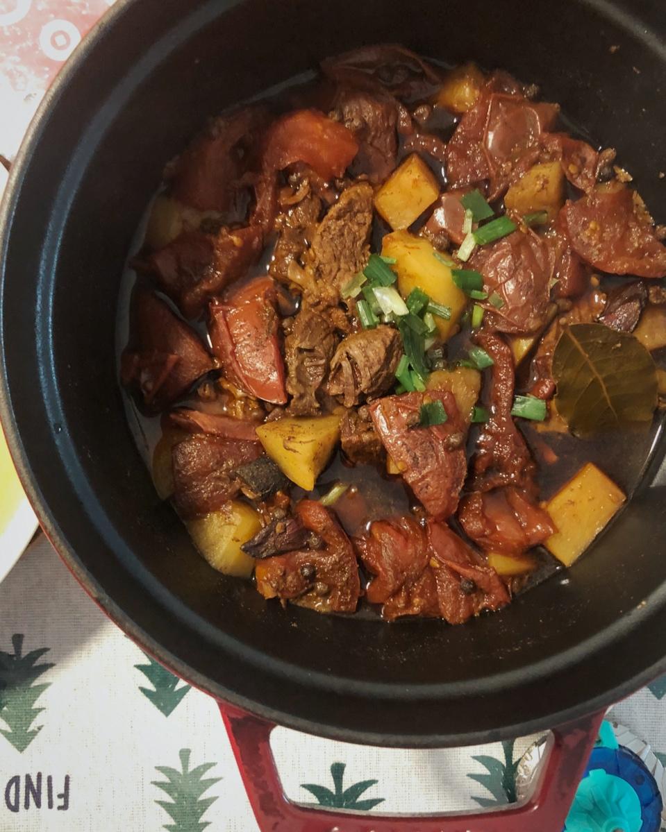 番茄土豆炖牛腩