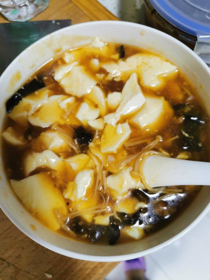 豆腐脑（内酯豆腐版）