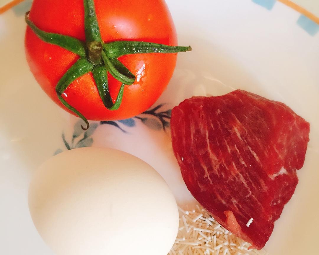 婴儿辅食：番茄肉泥面线的做法