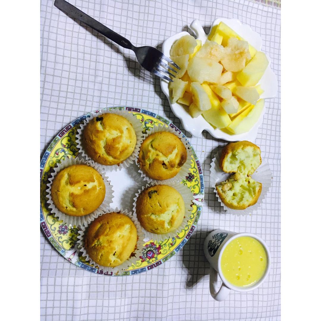 蓝莓玛芬蛋糕 Blueberry Muffin